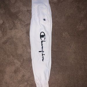 Champion off white joggers